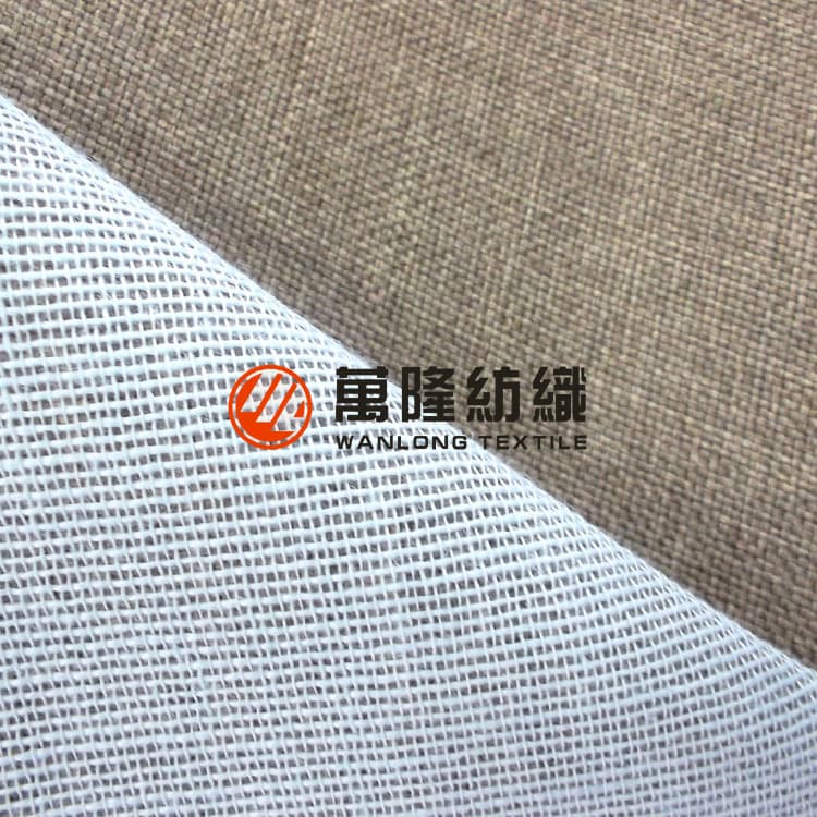 polyester linen like fabric for upholstery sofa